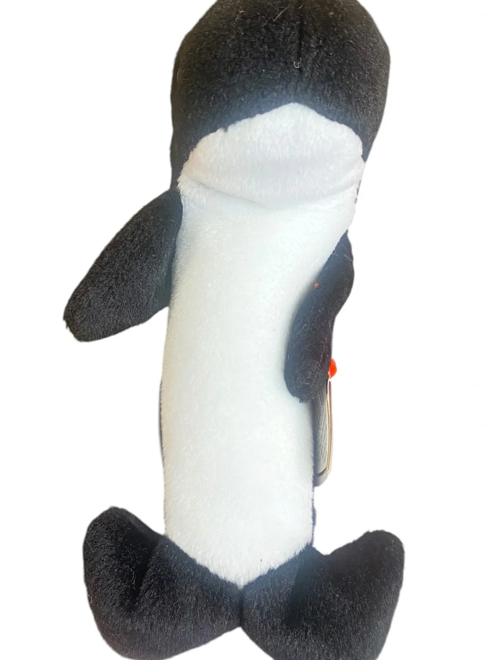 TY Beanie Baby Waves the Orca 1996 Vintage Collectible Original Retired Plush